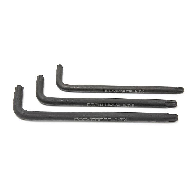 Ключ Г-образный TORX длинный с шаром T20 ROCKFORCE RF-76620BL