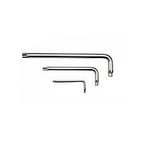 Ключ Г-образный TORX T20H с отверстием ROCKFORCE RF-76720