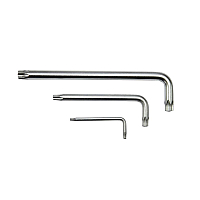 Ключ Г-образный TORX T40H с отверстием ROCKFORCE RF-76740