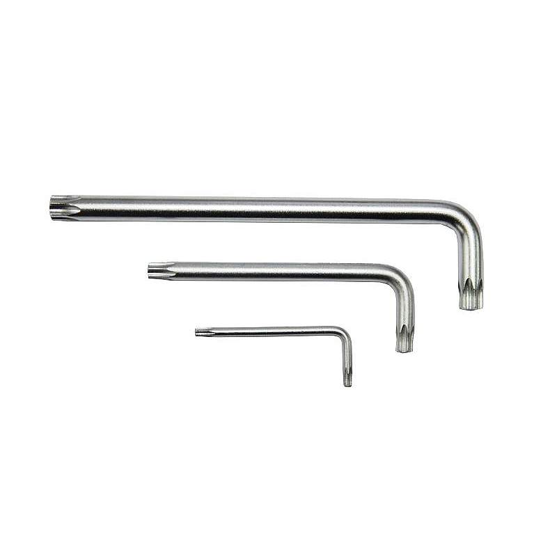 Ключ Г-подібний TORX довгий з отвором T40H