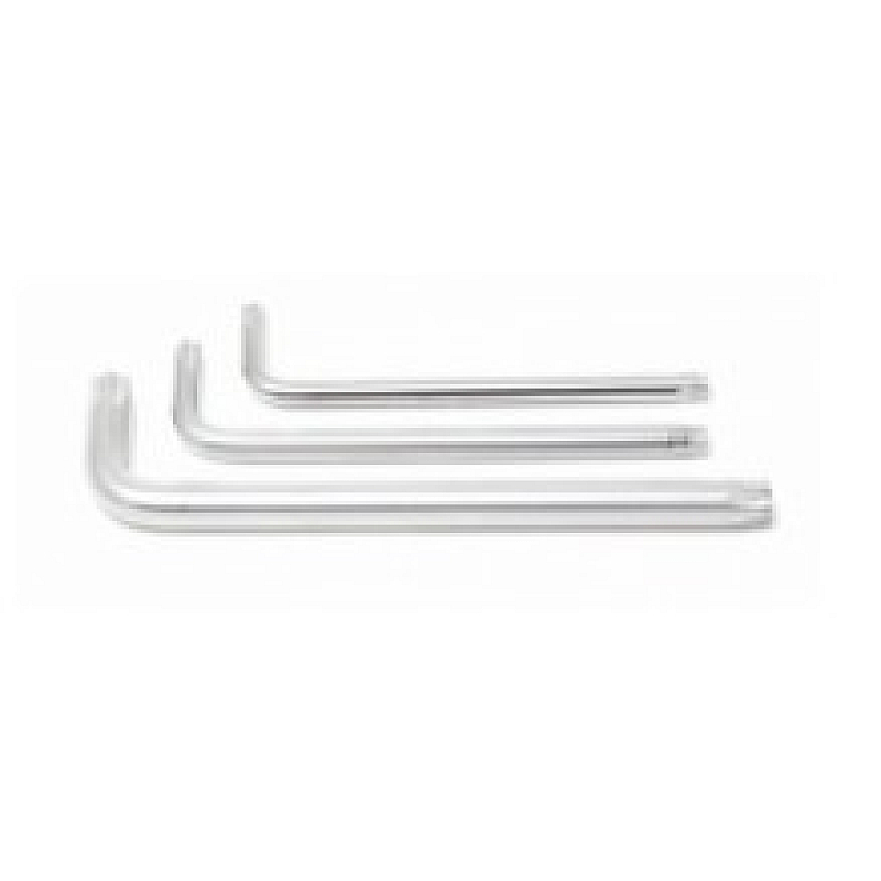 Ключ Г-подібний TORX екстра довгий з отвором Т45Н
