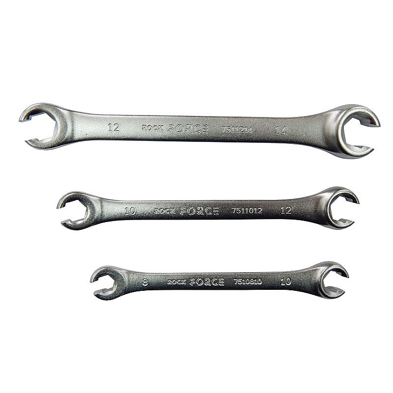 Ключ разрезной 10х11мм ROCKFORCE RF-7511011
