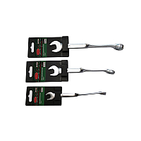 Ключ комбинированный twist  удлиненный 10мм на пластиковом держателе ROCKFORCE RF-75510T