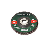 Круг пелюстковий торцевої 115х22мм P80 ROCKFORCE RF-FD480M