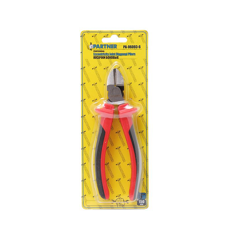 Кусачки боковые "Profi" CR-V 6"-150мм, в блистере Partner PA-06003-6