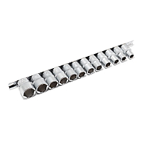 Набор головок 12 предметов 1/2" 6гр.(10-19,22,24мм), на планке Forsage F-4121-5