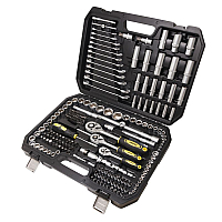Набір інструментів 216пр. 1/2", 1/4", 3/8" WMC TOOLS 38841