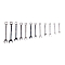 Набор инструментов 216 предметов 1/4", 3/8", 1/2" WMC TOOLS 38841