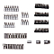 Набор инструментов 216 предметов 1/4", 3/8", 1/2" WMC TOOLS 38841