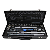 Набор инструментов 24 предмета 1/2" (12гр.) (10-32мм) Forsage F-4246-9M