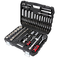 Набор инструментов 94 предмета 1/2'', 1/4'' (6гр.) (4-32мм) MARSHAL MT-494