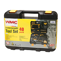 Набір інструментів 40пр. 1/4" (6гр.)(5-13мм) WMC TOOLS 2040