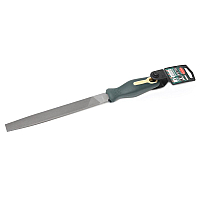 Напильник плоский 6"-150мм, на пластиковом держателе ROCKFORCE RF-5056P16