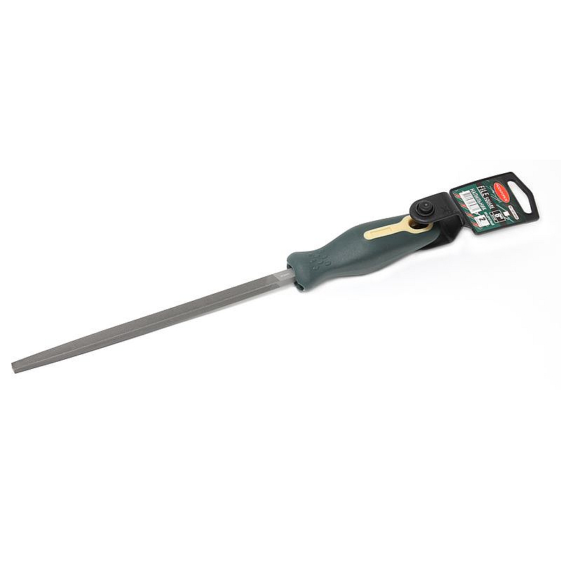 Напилок квадратний 8 "-200мм, на пластиковому тримачі ROCKFORCE RF-5056P48