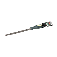 Напильник трехгранный 10"-250мм, на пластиковом держателе ROCKFORCE RF-5056P510