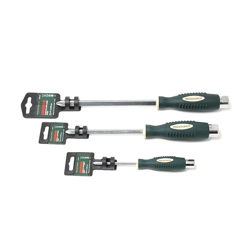 Викрутки силова магнітна «Profi» S2 PH3.0х150мм ROCKFORCE RF-70230150