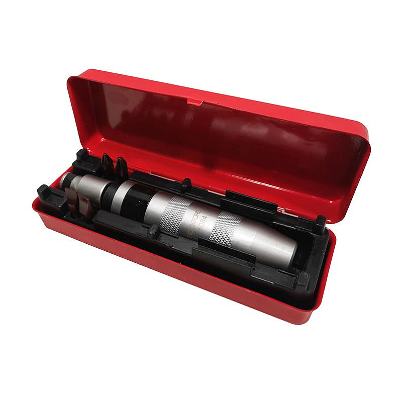 Отвертка ударная с набором бит и адаптером, 6 предметов 1/2"(F)х5/16"(F) (PH2,3х36мм; SL9,11х36мм) в метал. кейсе ROCKFORCE RF-5064