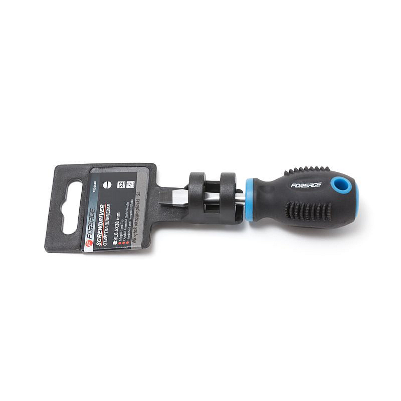 Викрутка магнітна «Profi» S2 SL6.5х38мм Forsage F-7036538