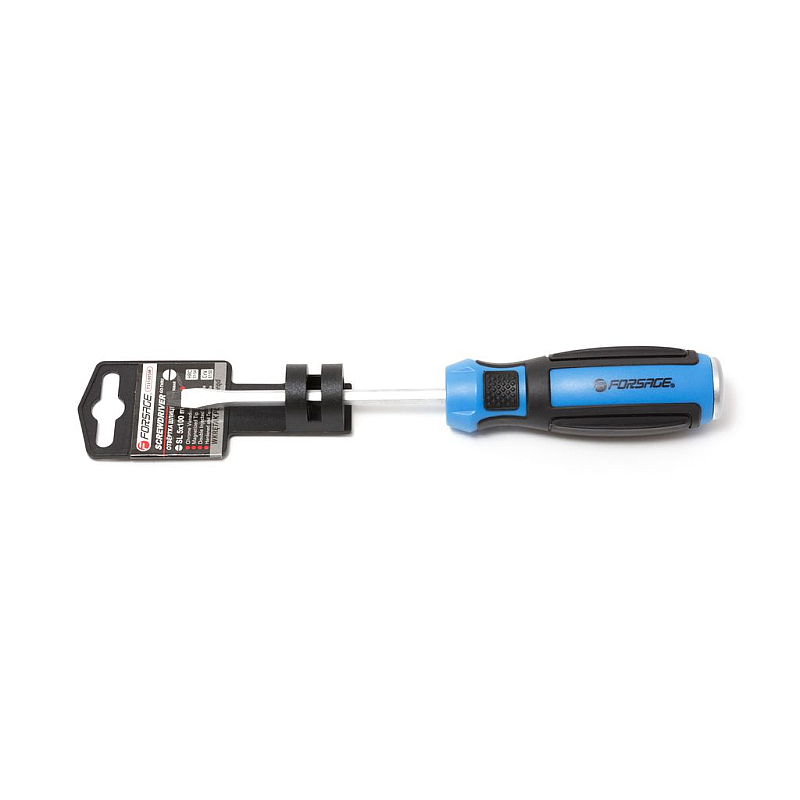 Викрутка Slotted магнітна силова (100мм) SL5 Forsage F-7131005M
