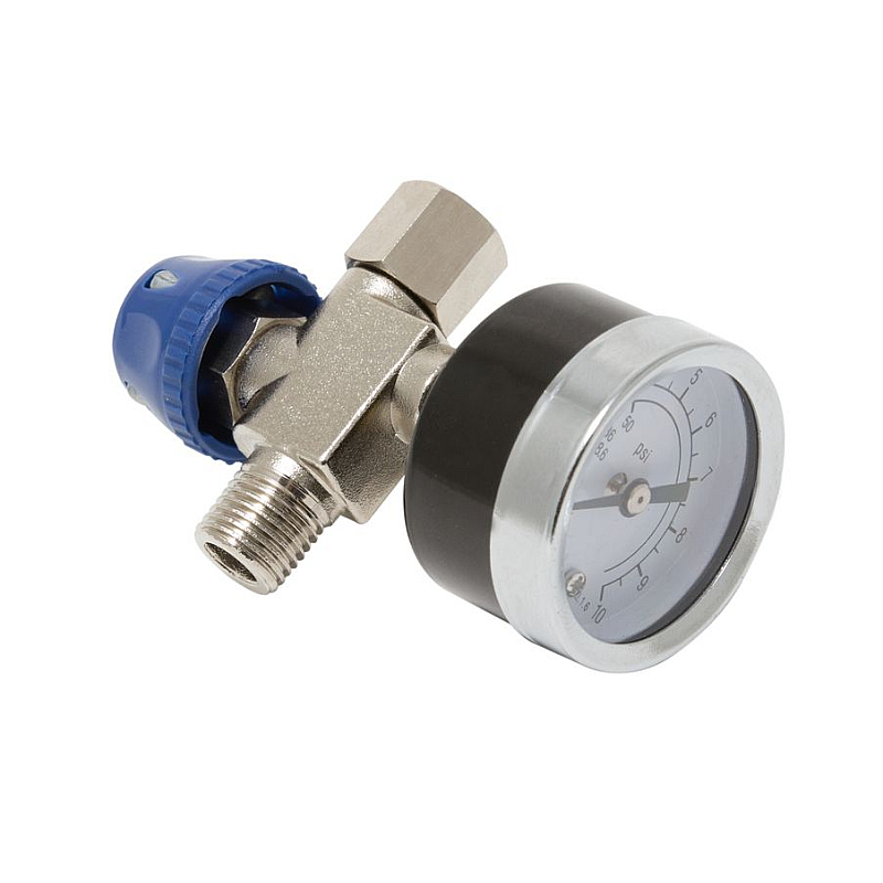 Регулятор давления воздуха с индикатором 1/4"(F)x1/4"(M) (0-10bar) ROCKFORCE RF-70814