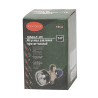 Регулятор давления воздуха с индикатором 1/4"(F)x1/4"(M) (0-10bar) ROCKFORCE RF-70814