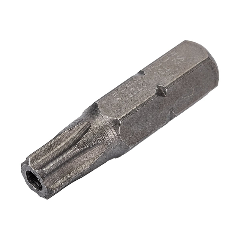 Біта TORX з отвором T30х25мм, 1/4" Forsage F-1272530