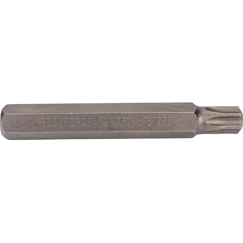 Бита TORX T50х75мм,10мм ROCKFORCE RF-1767550