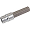 Головка 1/2" з насадкою Hex 17мм L- 100мм Forsage F-34410017