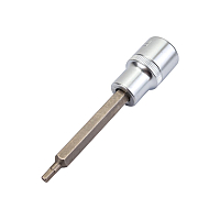 Головка-бита 6-гранная 4мм 1/2" (L-100мм) ROCKFORCE RF-34410004