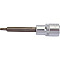 Головка 1/2" з насадкою Hex 4мм L- 100мм ROCKFORCE RF-34410004