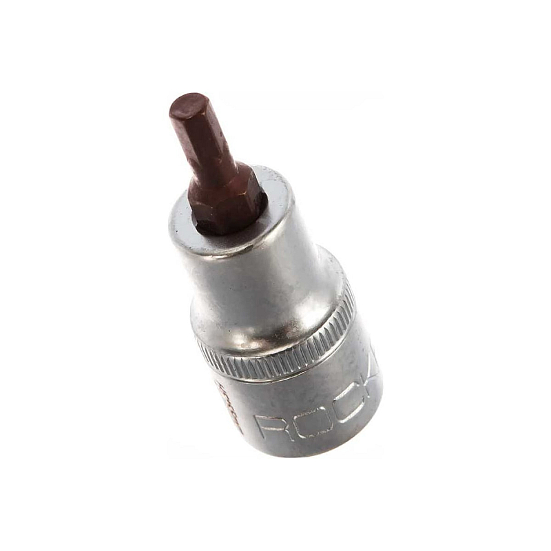 Головка-бита 6-гранная 5мм Premium 1/2" (L-55мм) ROCKFORCE RF-34405505 Premium