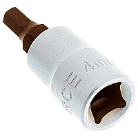 Головка 1/4" с насадкой Hex 4мм Forsage F-3243204 Premium