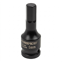 Головка 1/4" с насадкой Hex 5мм ударная Forsage F-2243205