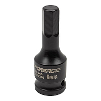 Головка 1/4" з насадкою Hex 6мм ударна Forsage F-2243206