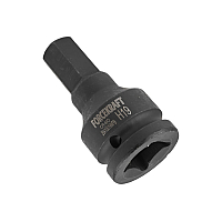 Головка 3/4" з насадкою Hex 19мм ударна FORCEKRAFT FK-26410019MPB