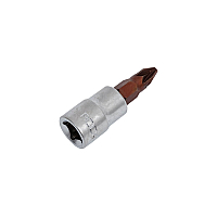 Головка-біта хрестоподібна PZ.2, 1/4" ROCKFORCE RF-322322 Premium