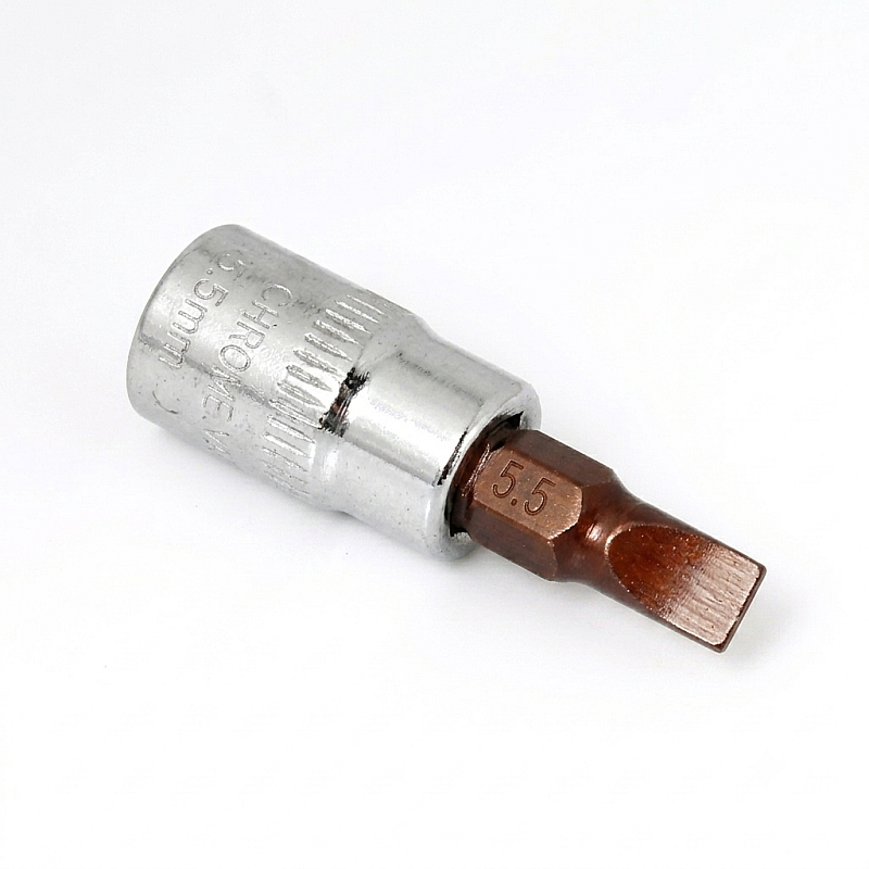 Головка 1/4" с насадкой Slotted SL5.5 Forsage F-32332055 Premium