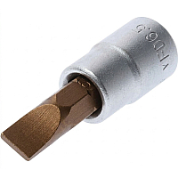 Головка 1/4" с насадкой Slotted SL6.5 ROCKFORCE RF-32332065 Premium
