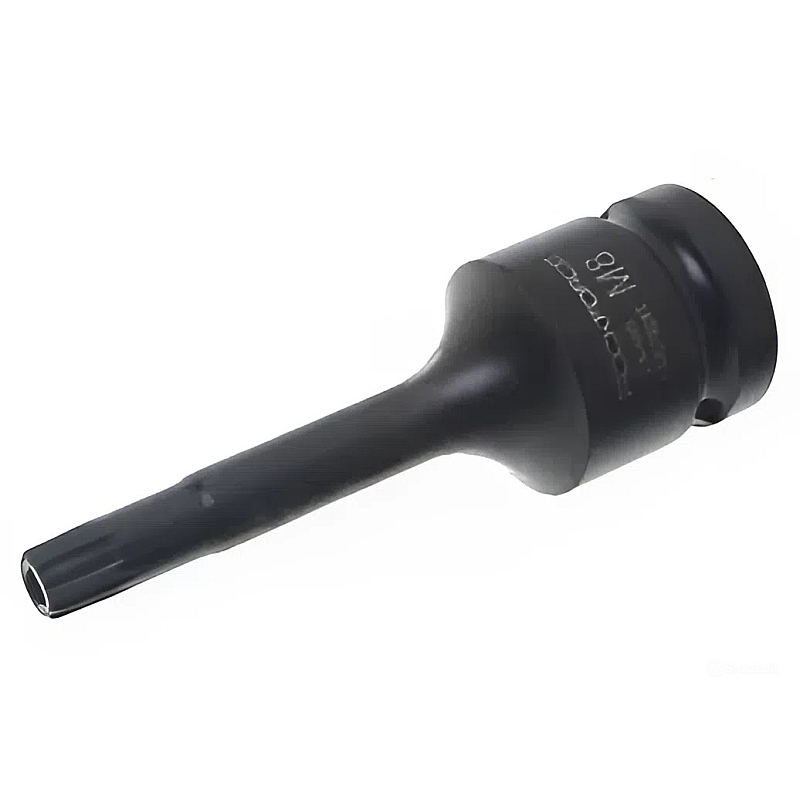 Головка 1/2" з насадкою Spline M8 з отвором ударна Forsage F-24807808T
