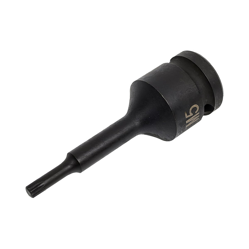 Головка 1/2" з насадкою Spline M5 ударна Forsage F-24807805