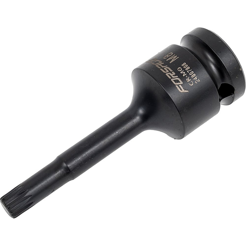 Головка 1/2" з насадкою Spline M8 ударна RockForce RF-24807808