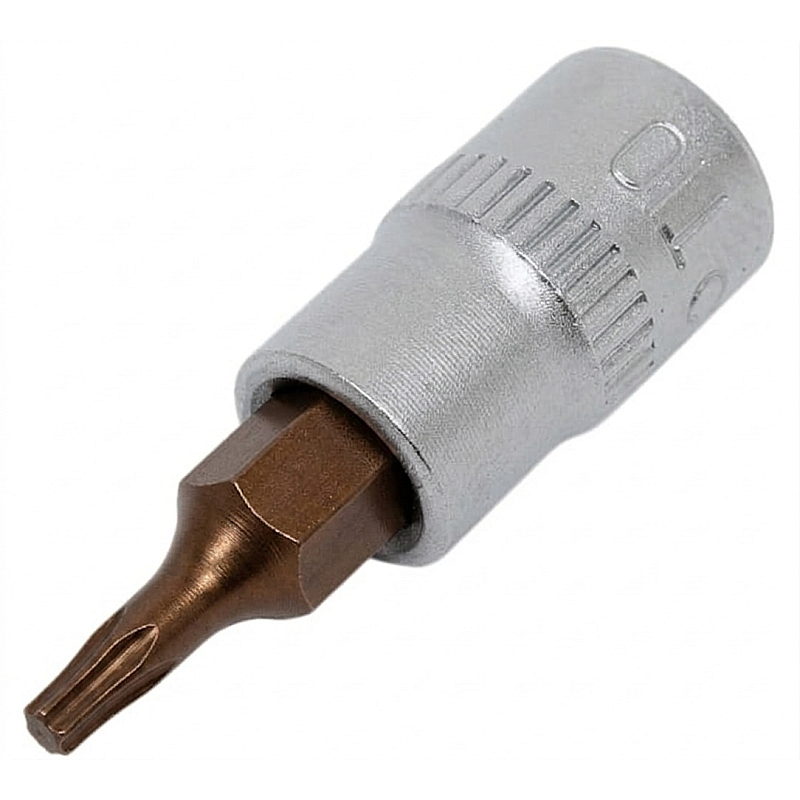 Головка 1/4" з насадкою Torx T10 ROCKFORCE RF-3263210 Premium