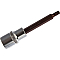 Головка 1/2" з насадкою Torx T30H з отвором L- 100мм Forsage F-34710030 Premium