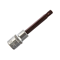 Головка 1/2" з насадкою Torx T45H з отвором L- 100мм ROCKFORCE RF-34710045 Premium