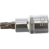 Головка 1/2" з насадкою Torx T45H з отвором L-55мм ROCKFORCE RF-34705545