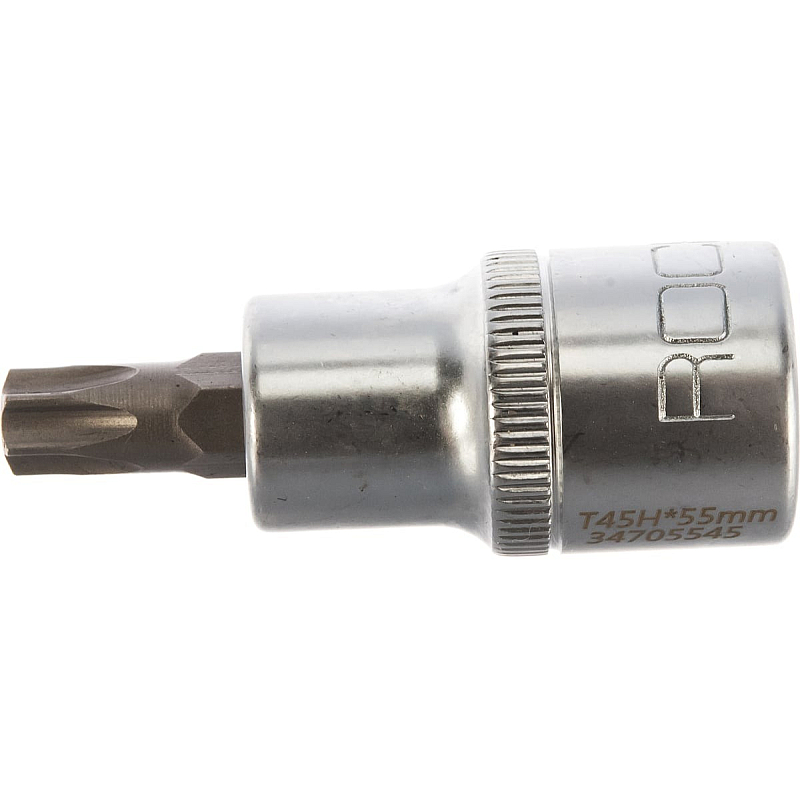 Головка-бита TORX T45 с отверстием 1/2" (L-55мм) ROCKFORCE RF-34705545
