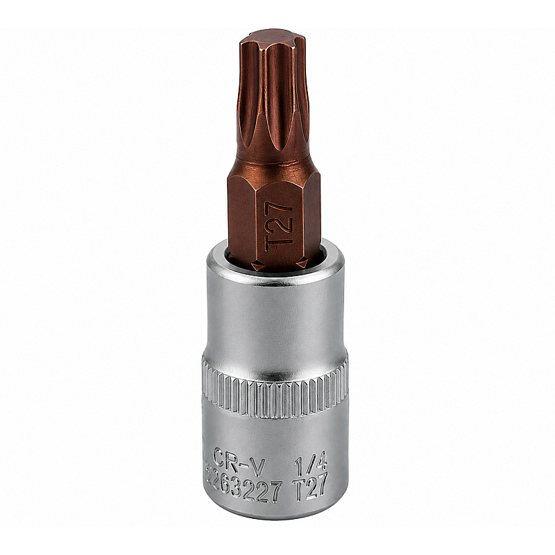 Головка 1/4" з насадкою Torx T27 Forsage F-3263227 Premium