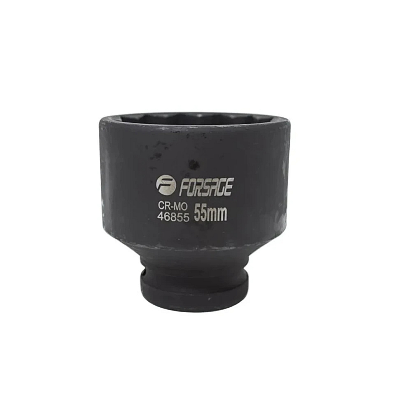 Головка ударна 3/4" 12-гранна 55мм Forsage F-46855