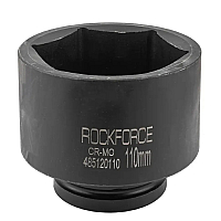 Головка ударна глибока 1'' 110мм 6-гранна Rockforce RF-485120110