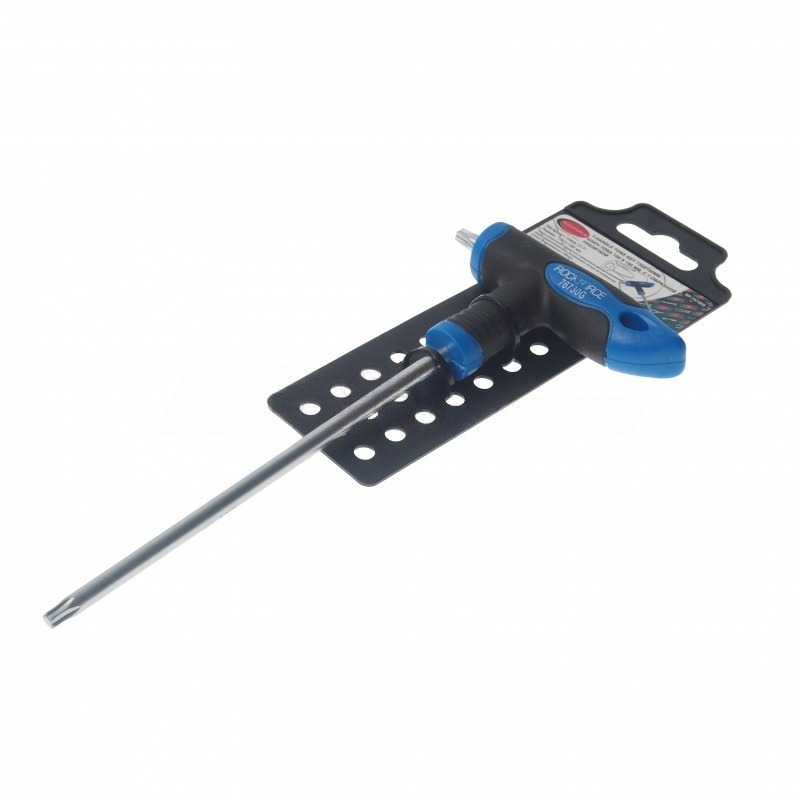Ключ Т-образный TORX с прорезиненной рукояткой T30х150мм ROCKFORCE RF-76730G